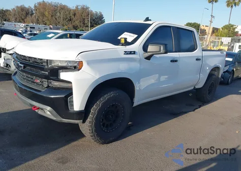 2019 Chevrolet Silverado 1500 Lt Trail Boss из США, поврежденный, VIN 1GCPYFED9KZ291439